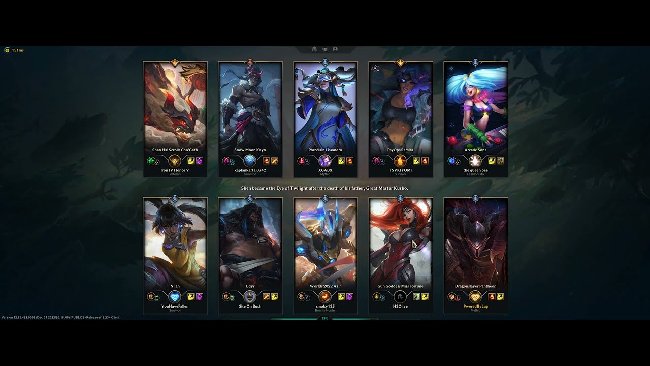 League of Legends | Dragonslayer Pantheon Gaming - Jungle