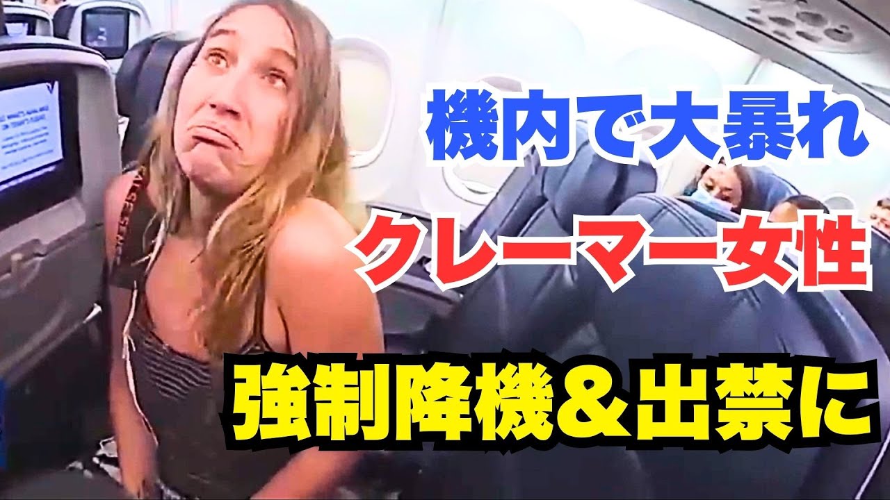 満員の乗客が拍手喝采…警官に強制排除された”超迷惑”な女。一体、機内で何が？【アメリカ警察ボディカメラ】