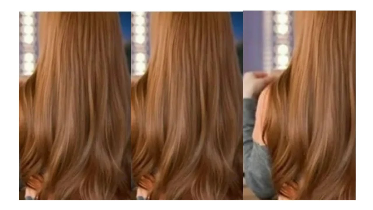 طريقه ميلونج عسلي فاتح  💆‍♀️🧑+ طريقة  قص ديكرادي طويلة💇‍♀️💕💕💕