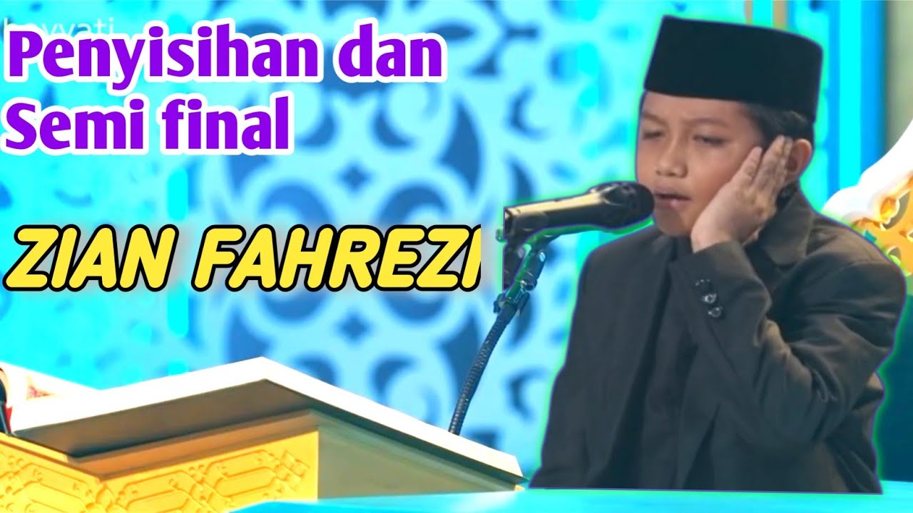 Zian Fahrezi - Juara 1 Mtq Internasional Irak 2026#mtqinternasional 