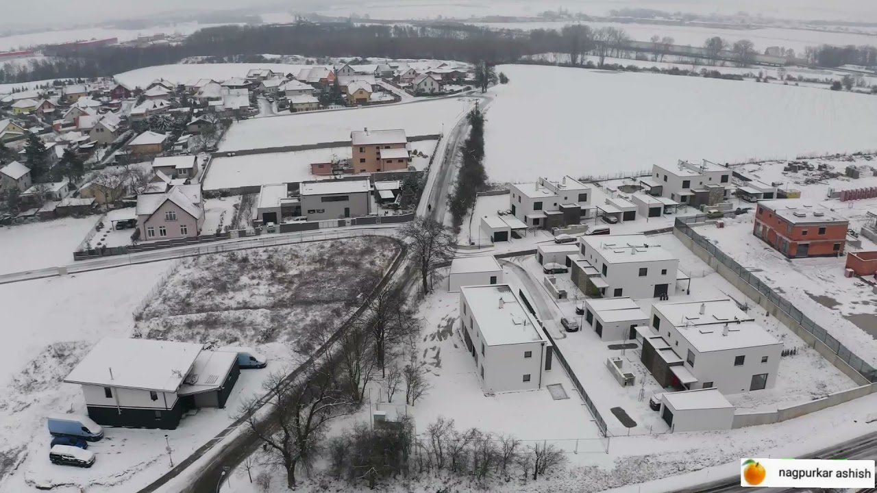 Prague City.... view snow