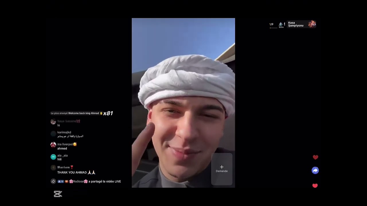 لايف علي وحسن في صحراء