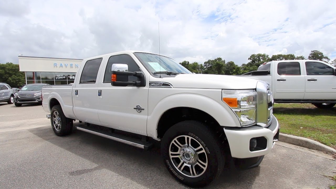 Taking a Tour of this 2016 Ford F250 Platinum w/Power Stroke Diesel | For Sale Review @ Ravenel Ford