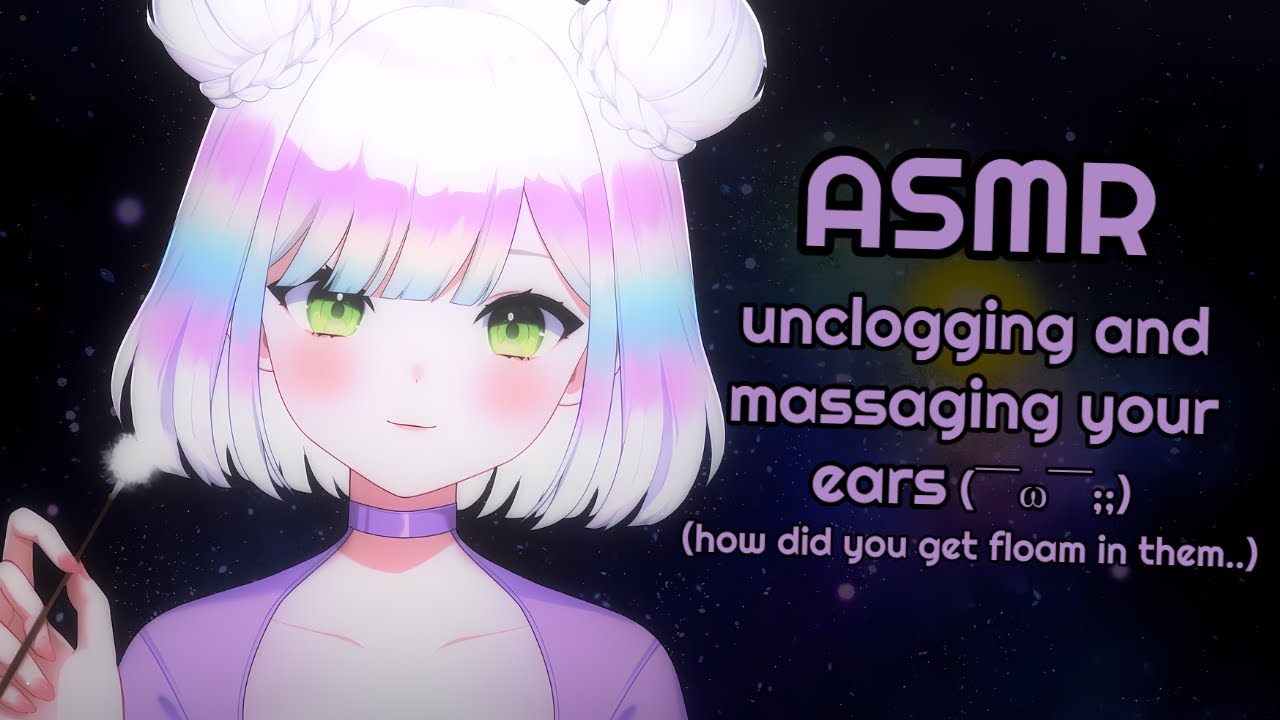 【ASMR】super intense ear cleaning👂🧽💓 | unclogging your ears + oil massage🌸 | roleplay✨ | 3DIO #asmr