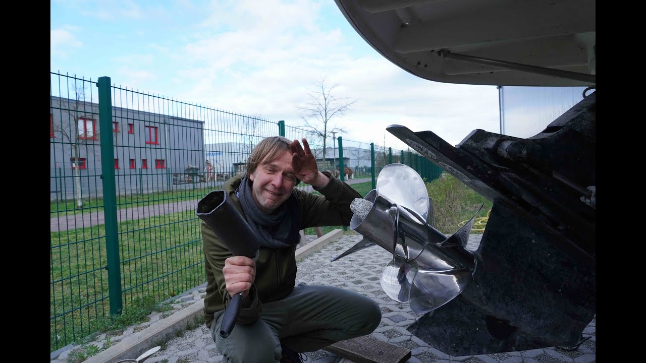 Mercruiser Bravo 3 Propeller montieren, tausch auf Solas Duoprop
