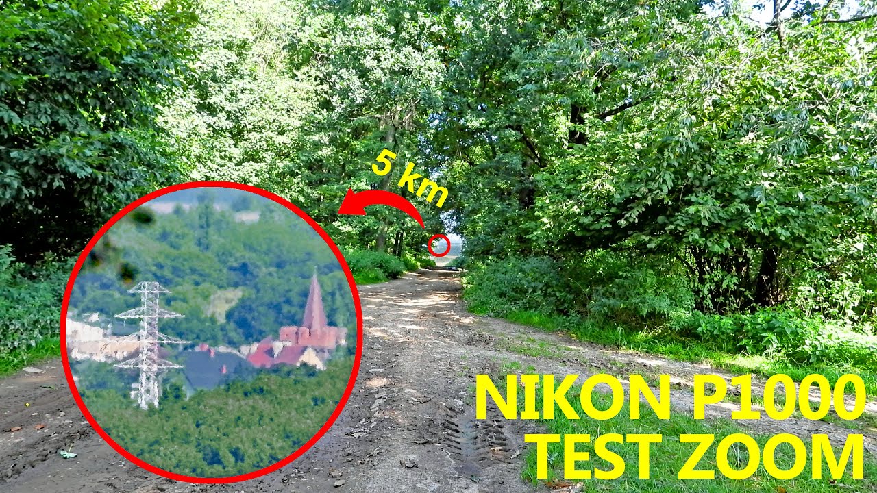 Nikon P1000. INCREDIBLE Test ZOOM. Distance 5 km / MegaZoom