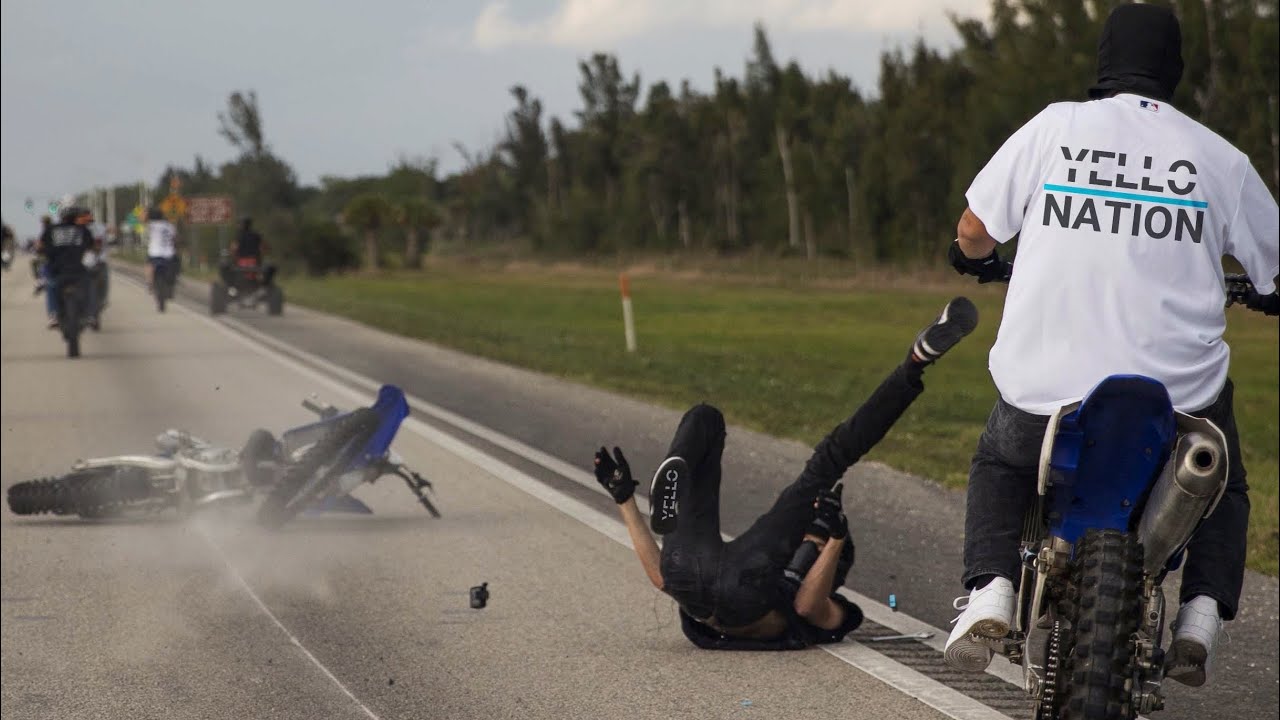 I FELL GVO RIDEOUT ON MY YZ125! * INSANE! *