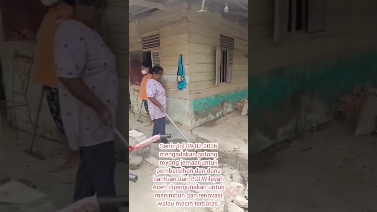 Bantuan PGI Wilayah Aceh 