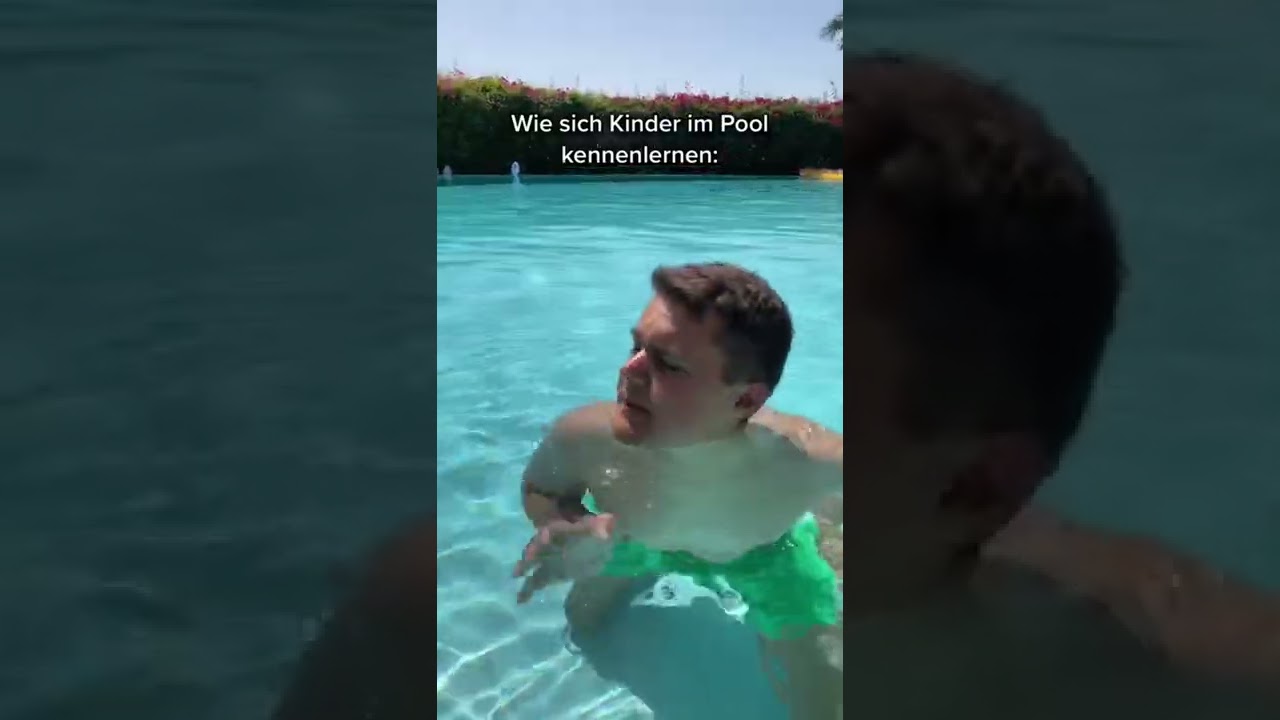 Wie sich Kinder im Pool kennenlernen 👶🏼 mit Anna Gazanis