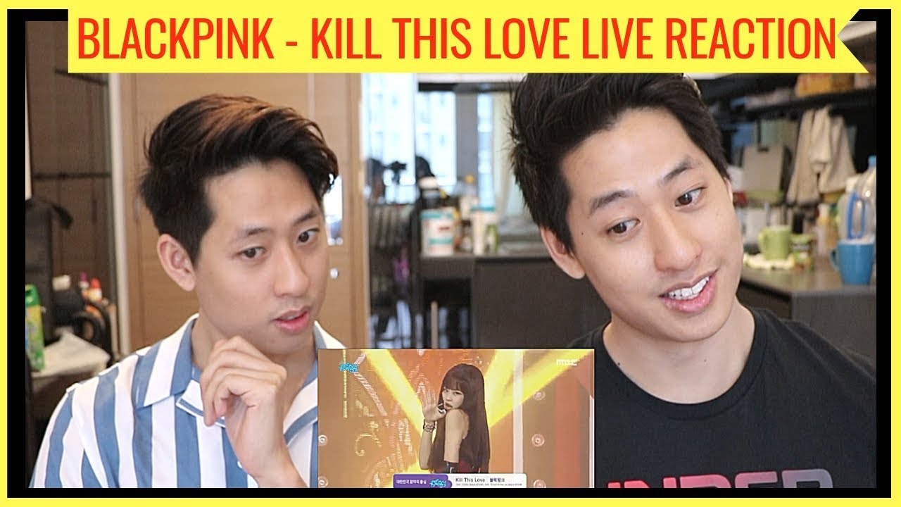 BLACKPINK 'KILL THIS LOVE' LIVE COMEBACK STAGE REACTION 블랙핑크 (KPOP TWINS REACT)