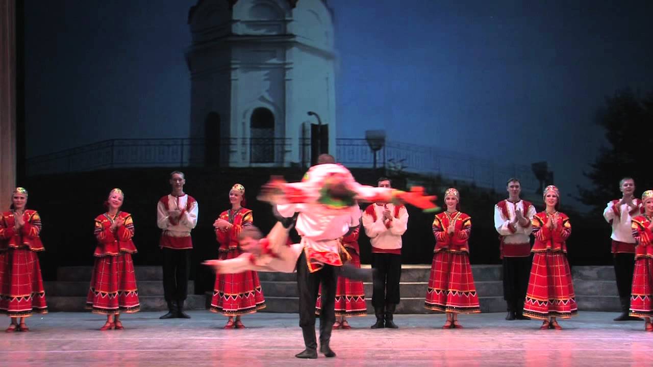 Ансамбль танца «Енисейские зори». Красноярск, 2011