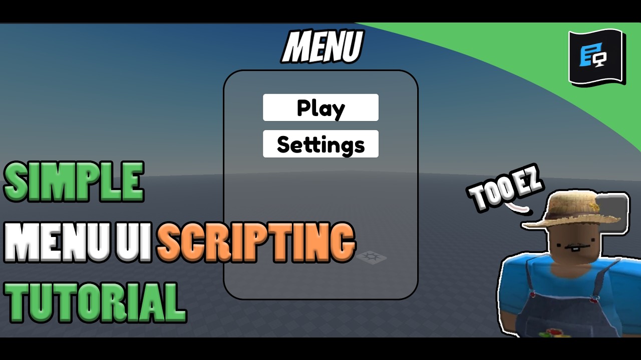 Simple Menu Navigation Scripting Tutorial | Roblox
