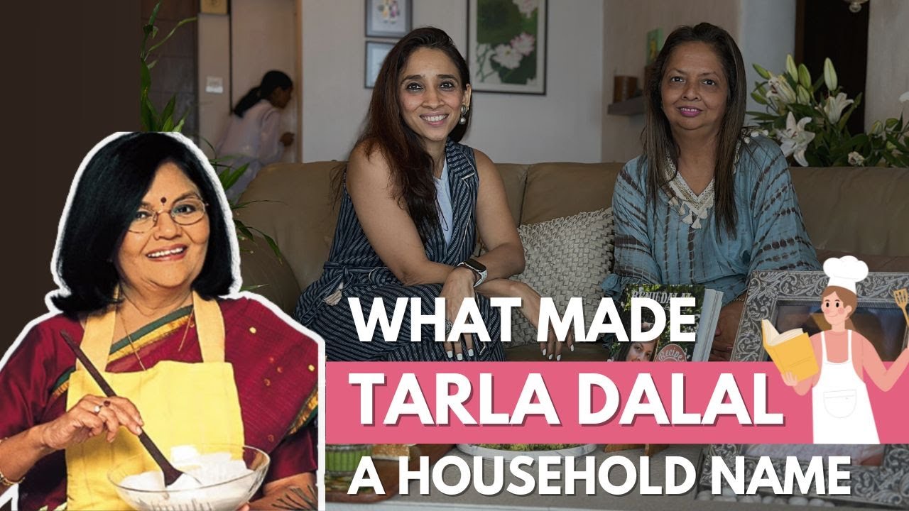 Tarla Dalal | The Mother| Culinary Queen Of India - Renu Dalal Talks To Us