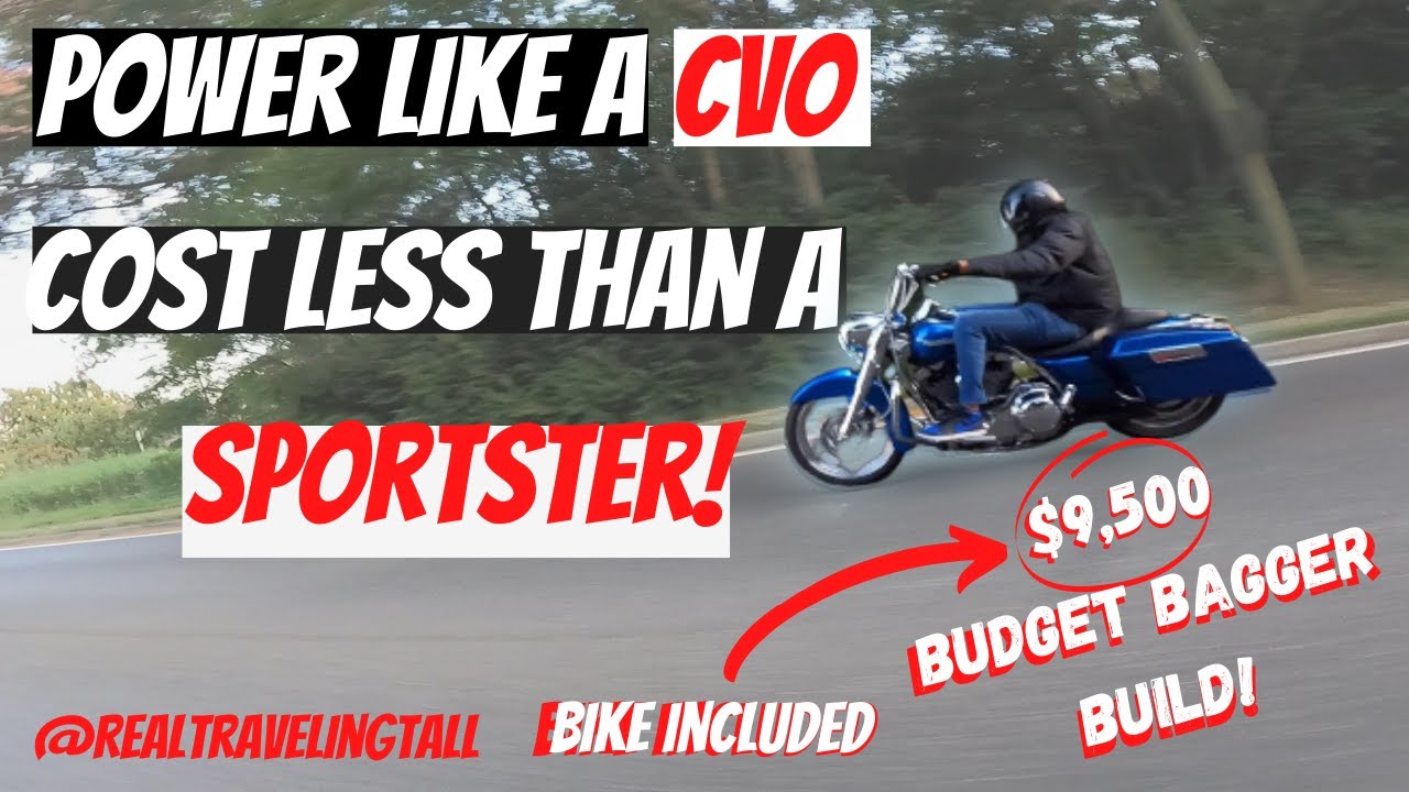 Мощность как у нового CVO, цена дешевле нового Sportster! Бюджетный бэггер за 9500 долларов! Вело...