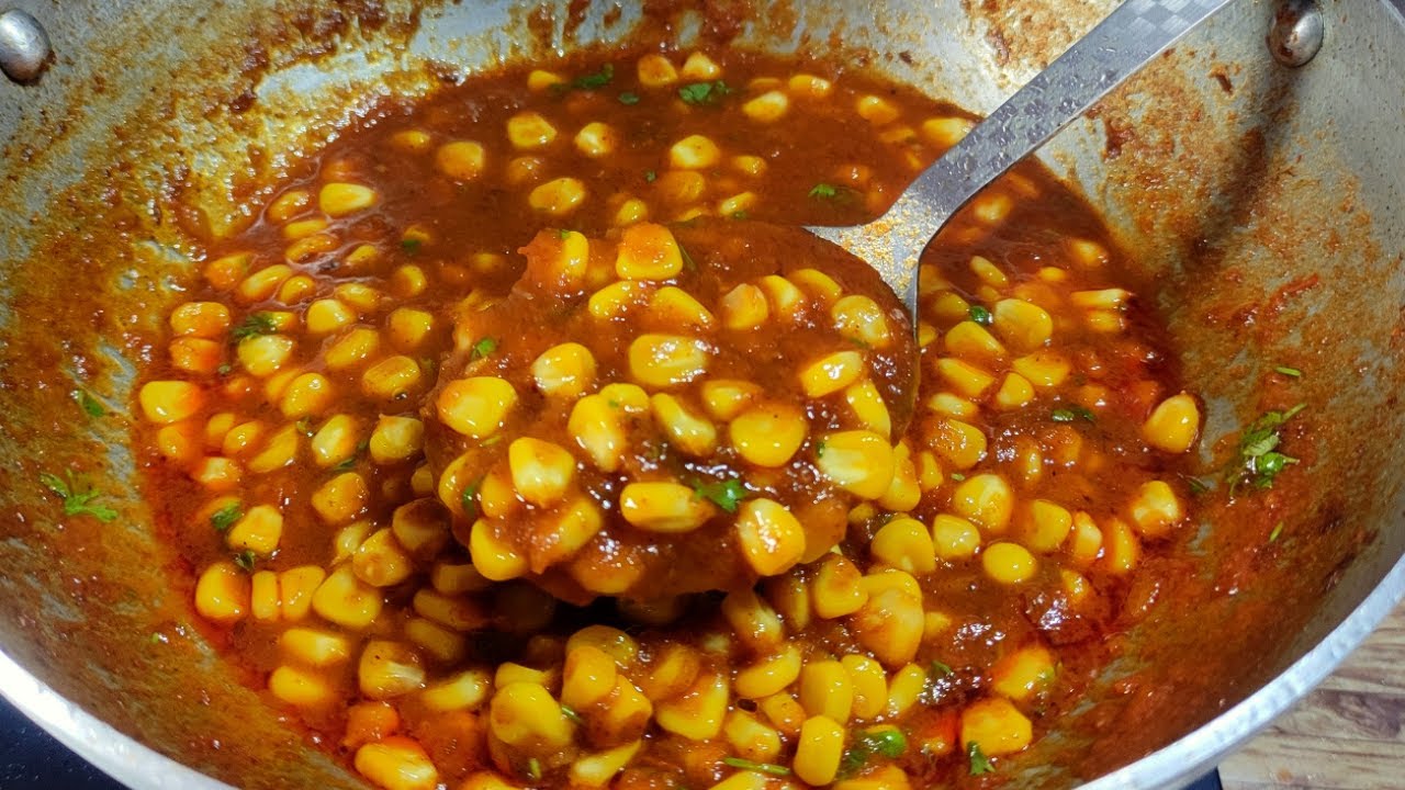 भुट्टे की सब्जी एक बार बनाकर देखिये मुंह से इसका स्वाद नहीं जायेगा bhutte ki sabji recipe