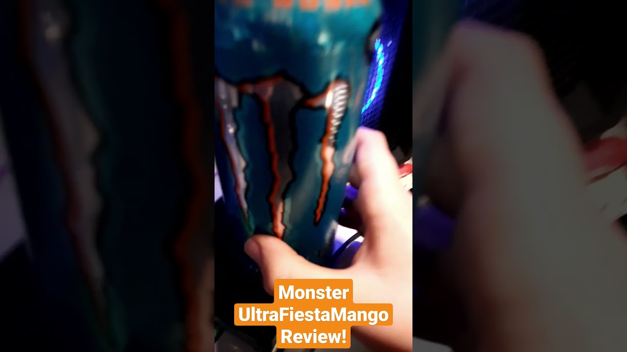 Monster UltraOrange Fiesta Review!