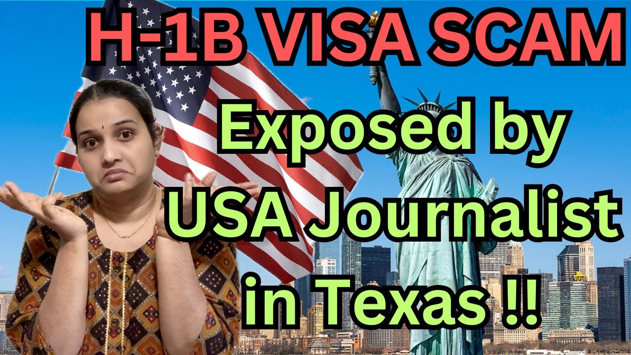 H1B Fraud Exposed by USA journalist in Texas ||#namasteyamericateluguvlogs 