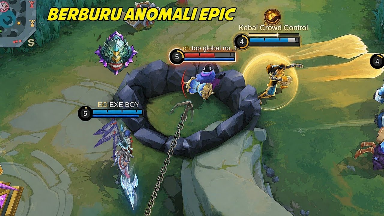 Kumpulan momen Lucu Para Anomali Rank Epic -MLBB MEME EXE 