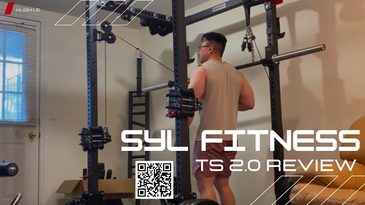 Turn Your Power Rack Into A Better Smith Machine!!! - SYL FITNESS TS 2.0 REVIEW