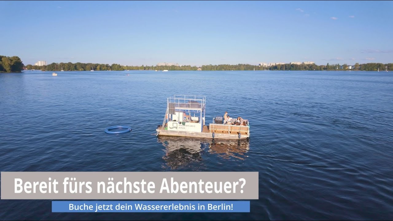 Wassererlebnis-Berlin I Grillboot mieten in Berlin I Imagefilm