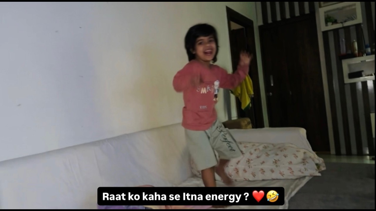 Raat ko itna energy kaha se? ❤️🤣 || #dailyvlog #youtubeshorts #trending #viral #foryou