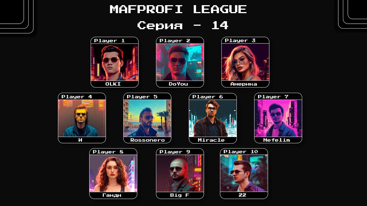 MAFPROFI LEAGUE 2023 / Цикл 2 / Серия 14 / Игра 1