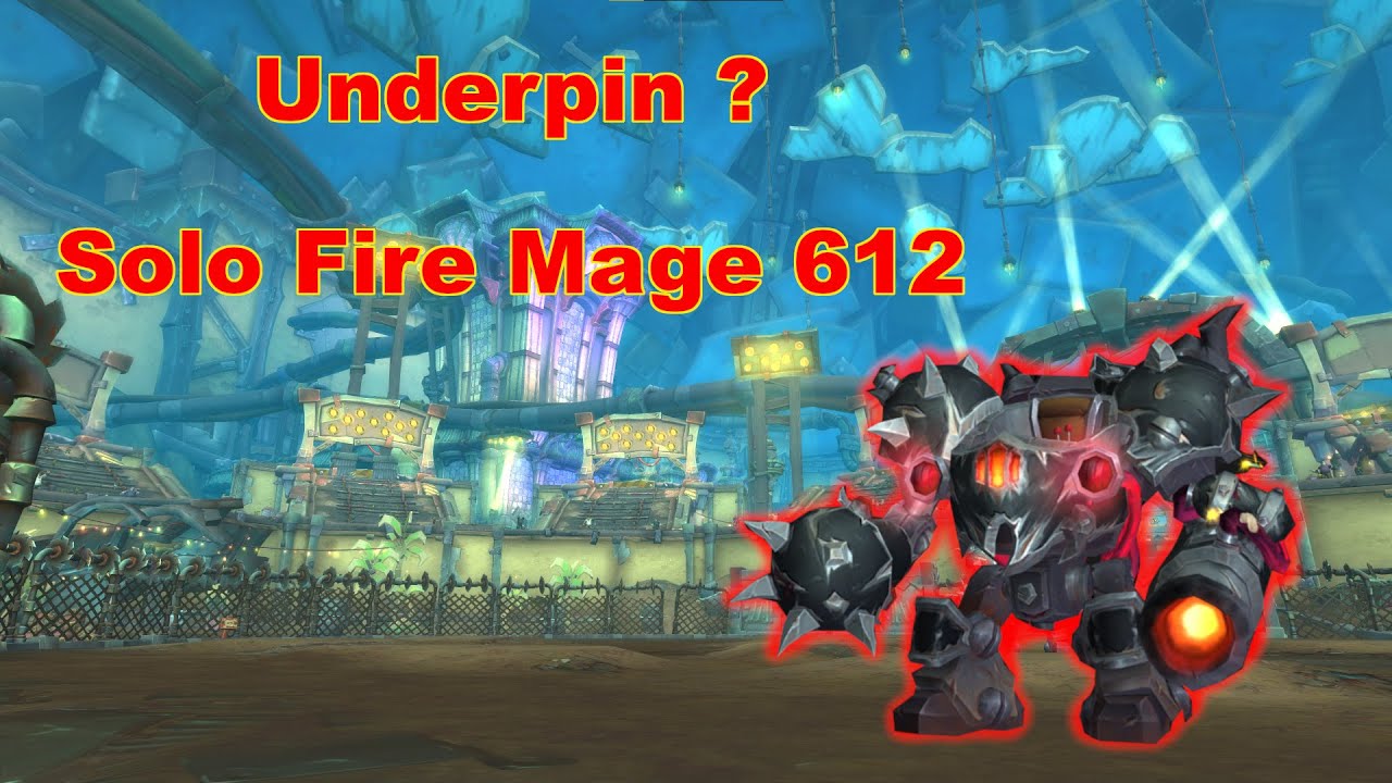 Fire Mage 612 | Solo Underpin ? | World of Warcraft | The War Within