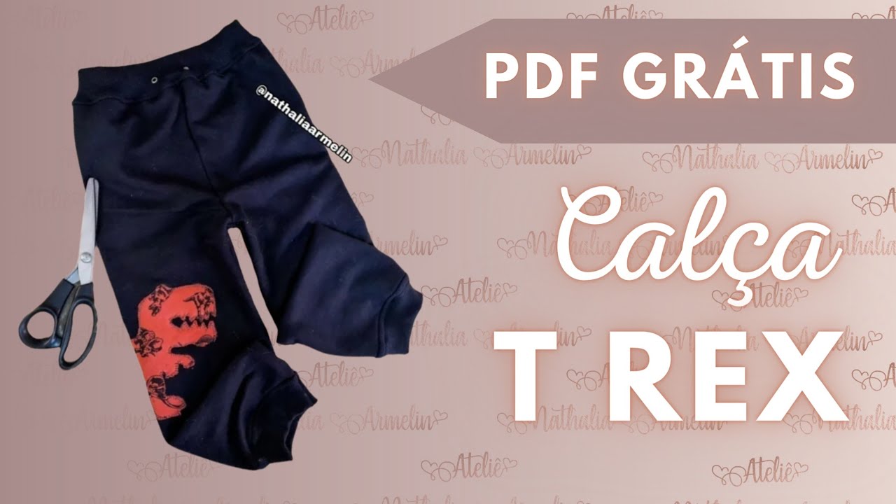 CAL&Ccedil;A T-REX MOLDE PDF GR&Aacute;TIS