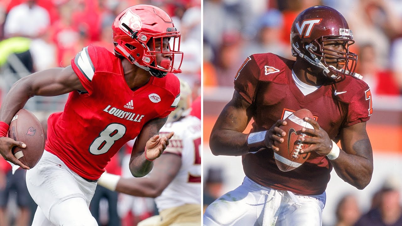 Lamar Jackson vs. Michael Vick