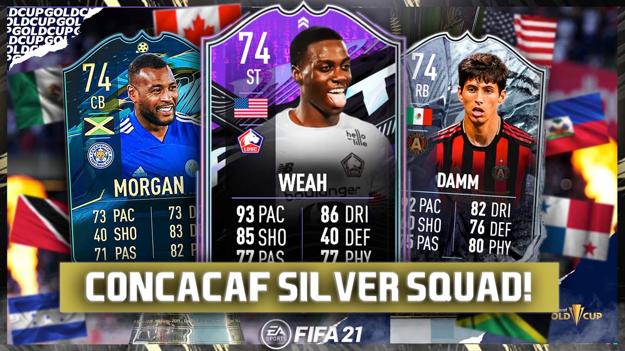 THE BEST CONCACAF SILVER SQUAD BUILDER 🏆 FT. WEAH, MORGAN & DAMM! FIFA 21 ULTIMATE TEAM