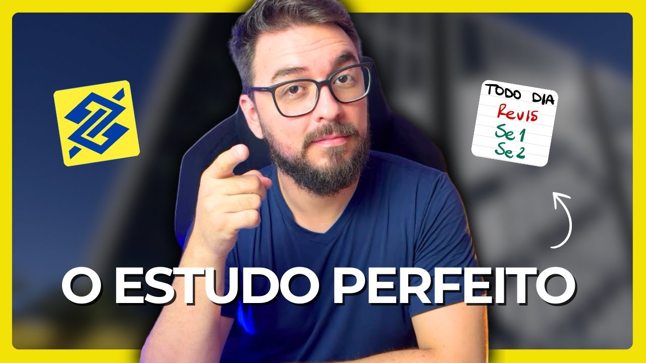 O MELHOR método de estudos pra VOCÊ ser APROVADO no BB do ZERO