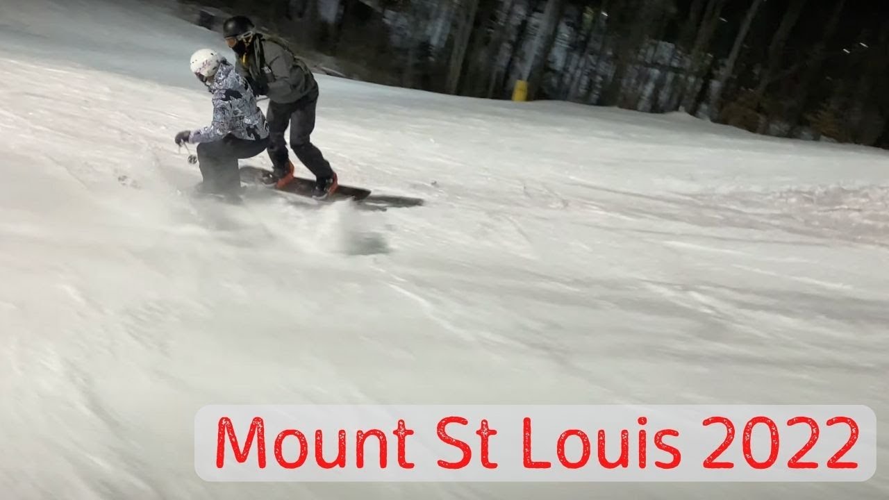 Snowboarding Mount St Louis Moonstone 2022