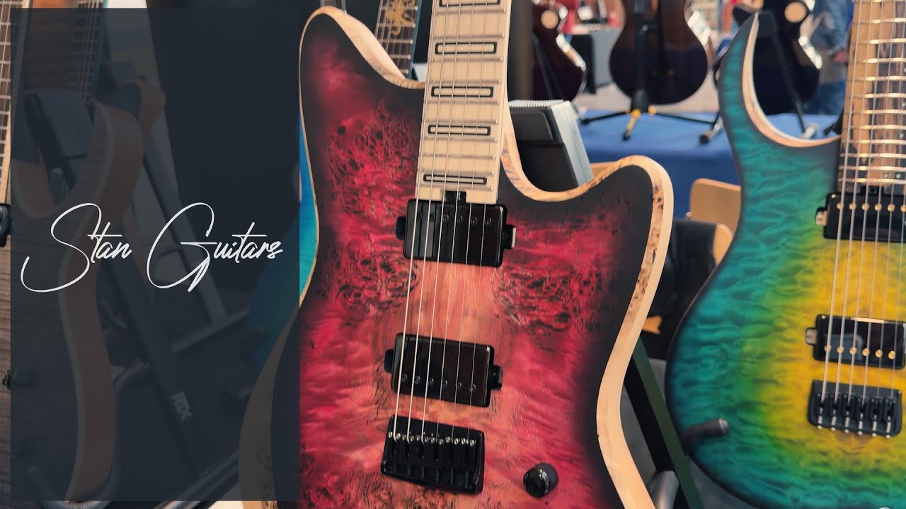 Stan Guitars на международной выставке: современные инструменты, сделанные во Франции со страстью