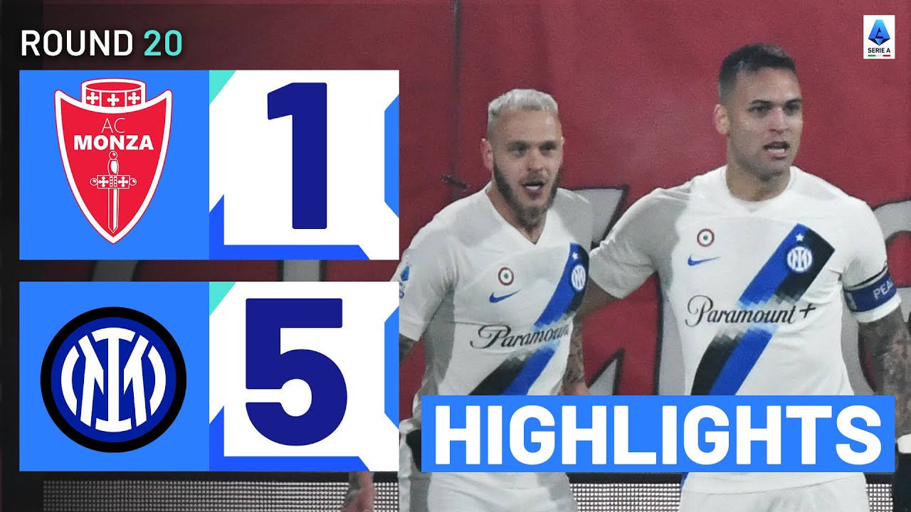 MONZA-INTER 1-5 | HIGHLIGHTS | Five star performance from Inter! | Serie A 2023/24