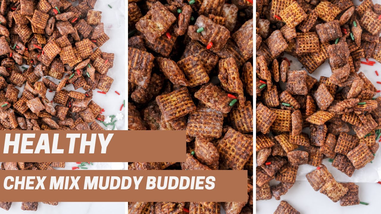 How to Make Healthy Chex Mix Muddy Buddies (Skinny Puppy Chow)