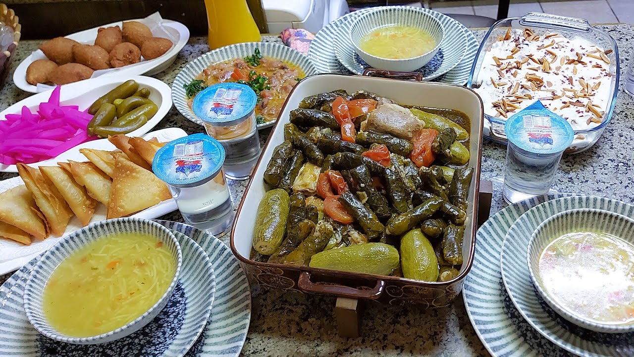 فطور أول يوم رمضان🌙اجواء تجنن مع العائلة