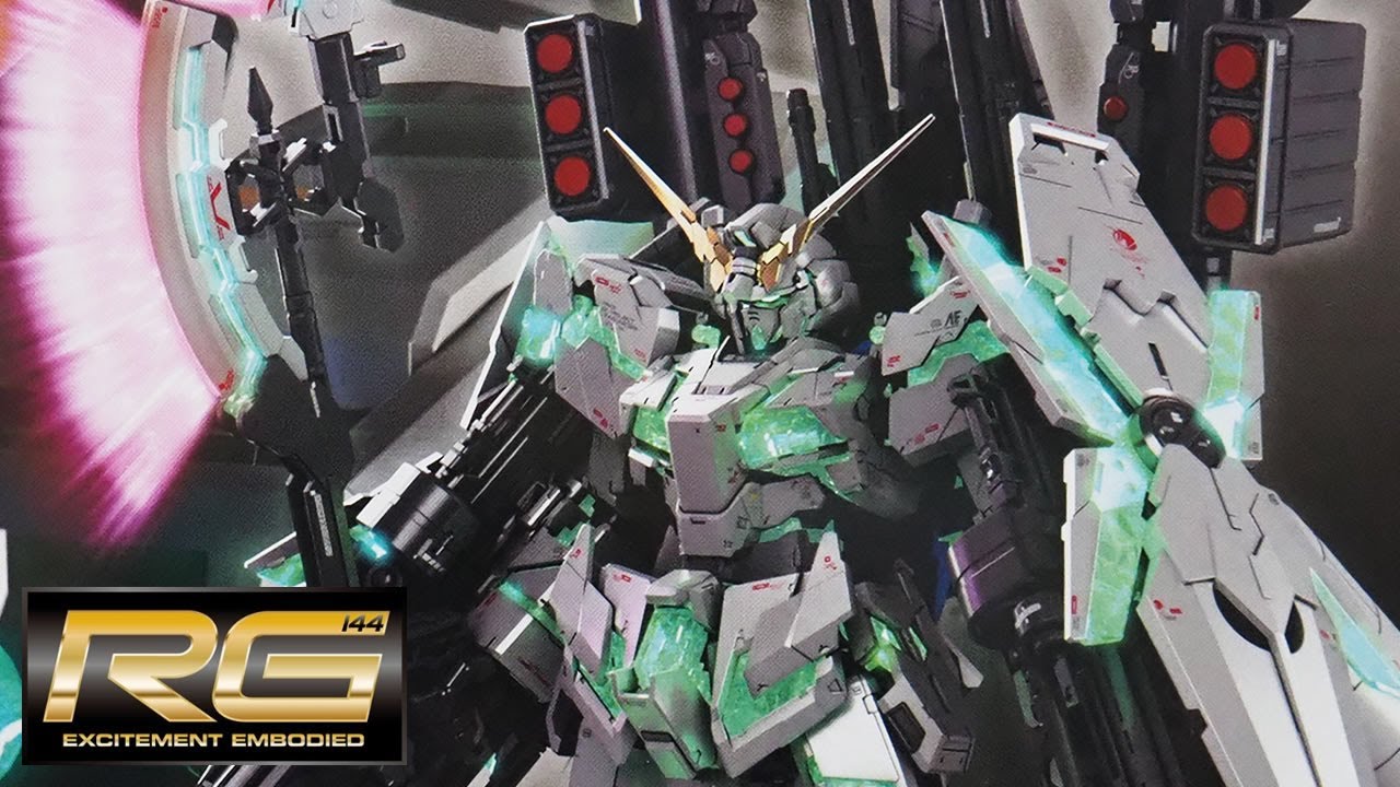 ガンプラ「RG 1/144 フルアーマー・ユニコーンガンダム（FULL ARMOR UNICORN GUNDAM RX-0）」開封・組立・レビュー / 機動戦士ガンダムUC