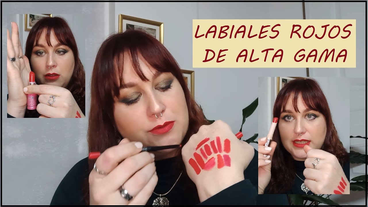 LABIALES ROJOS DE ALTA GAMA