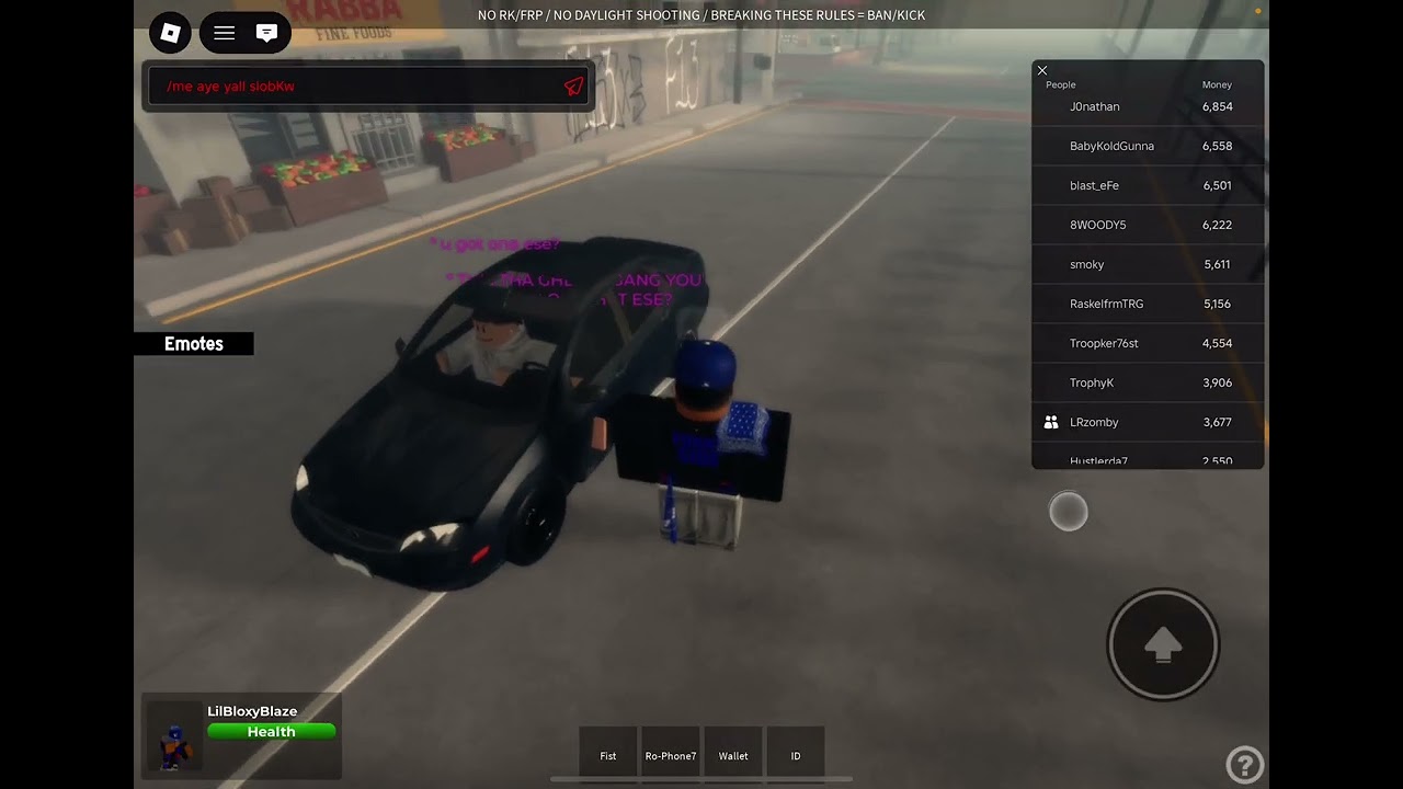 Neutral interaction With Ghetto Boyz