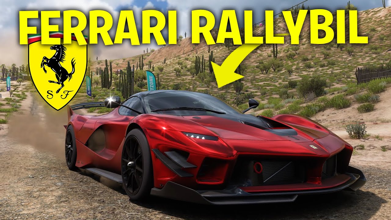 FORZA HORIZON 5 - BYGGER OM EN FERRARI FXX TILL RALLYBIL & KÖR SPELETS LÄNGSTA RALLY! *AVSNITT 29*