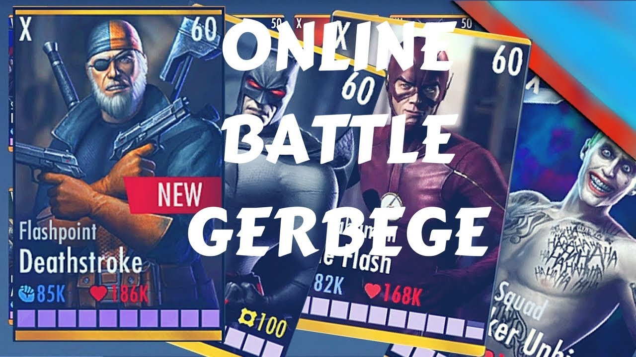 BRINGIN' BACK THE CLASSICS! | INJUSTICE iOS Online Battle... Gerbege?