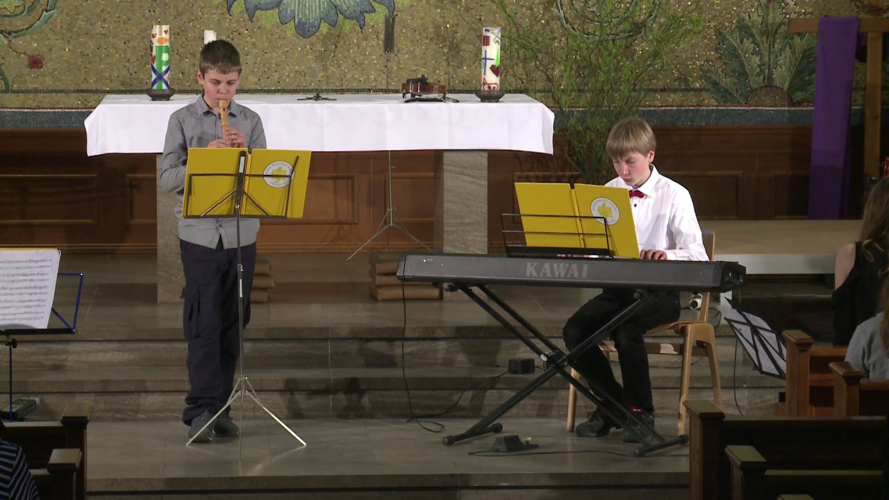 Musikschule Moser &ndash; Sch&uuml;lerkonzert 2017 &ndash; Blockfl&ouml;te und Klavier