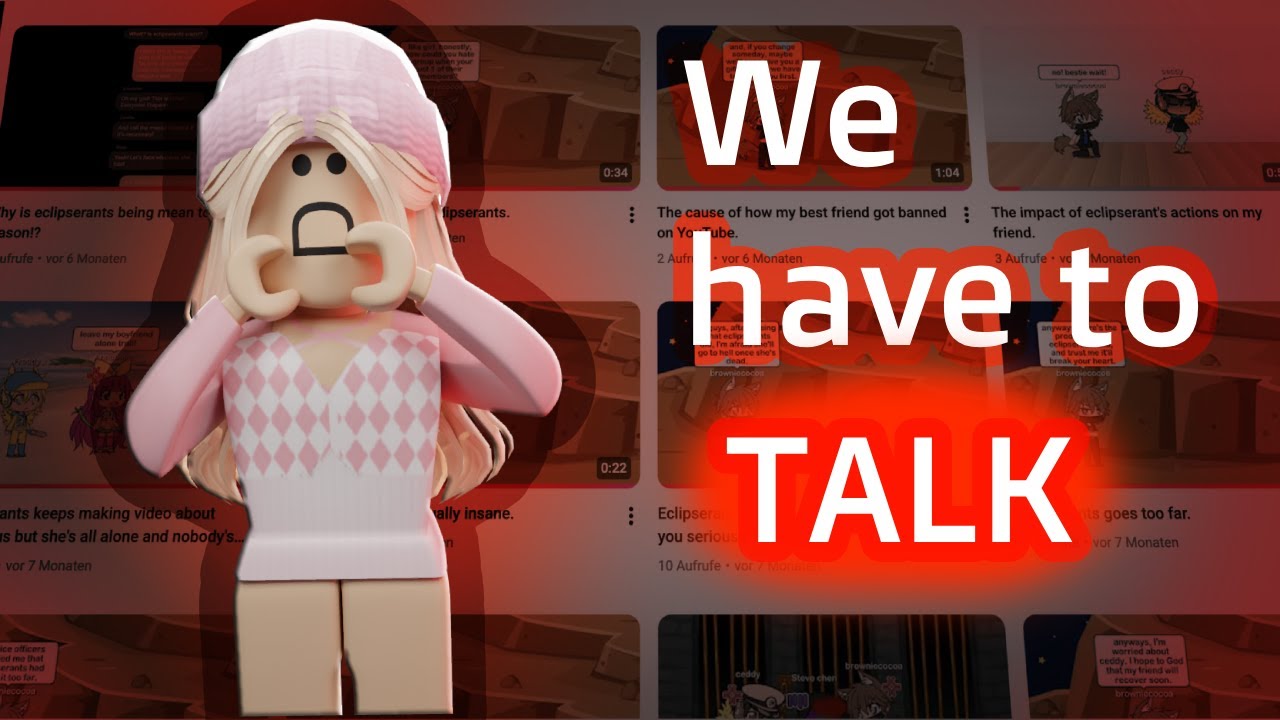 We have to talk..