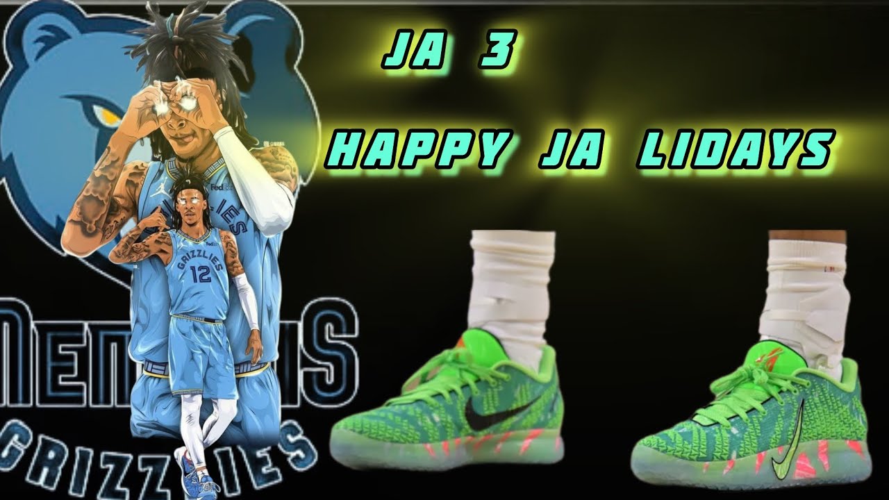 NBA 2K26 SHOE CREATOR JA 3 HAPPY JA LIDAYS 🔥🔥