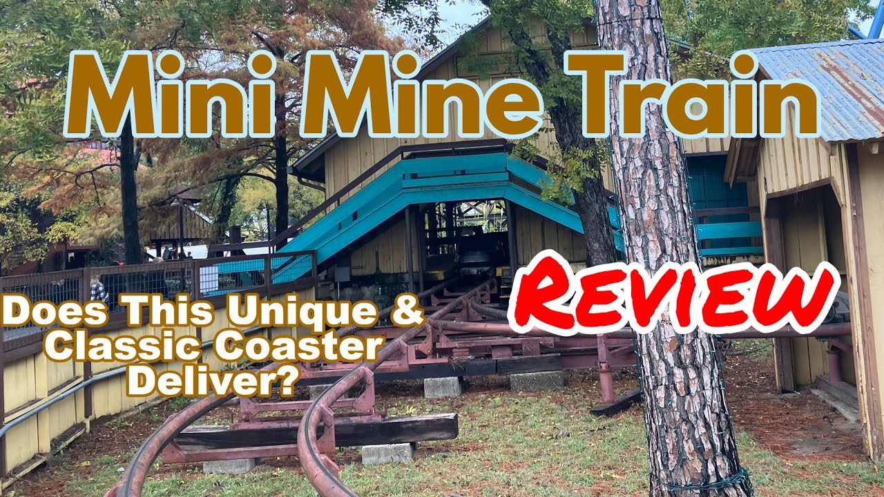 Review of Mini Mine Train @ Six Flags Over Texas | 4th Six Flags Coaster