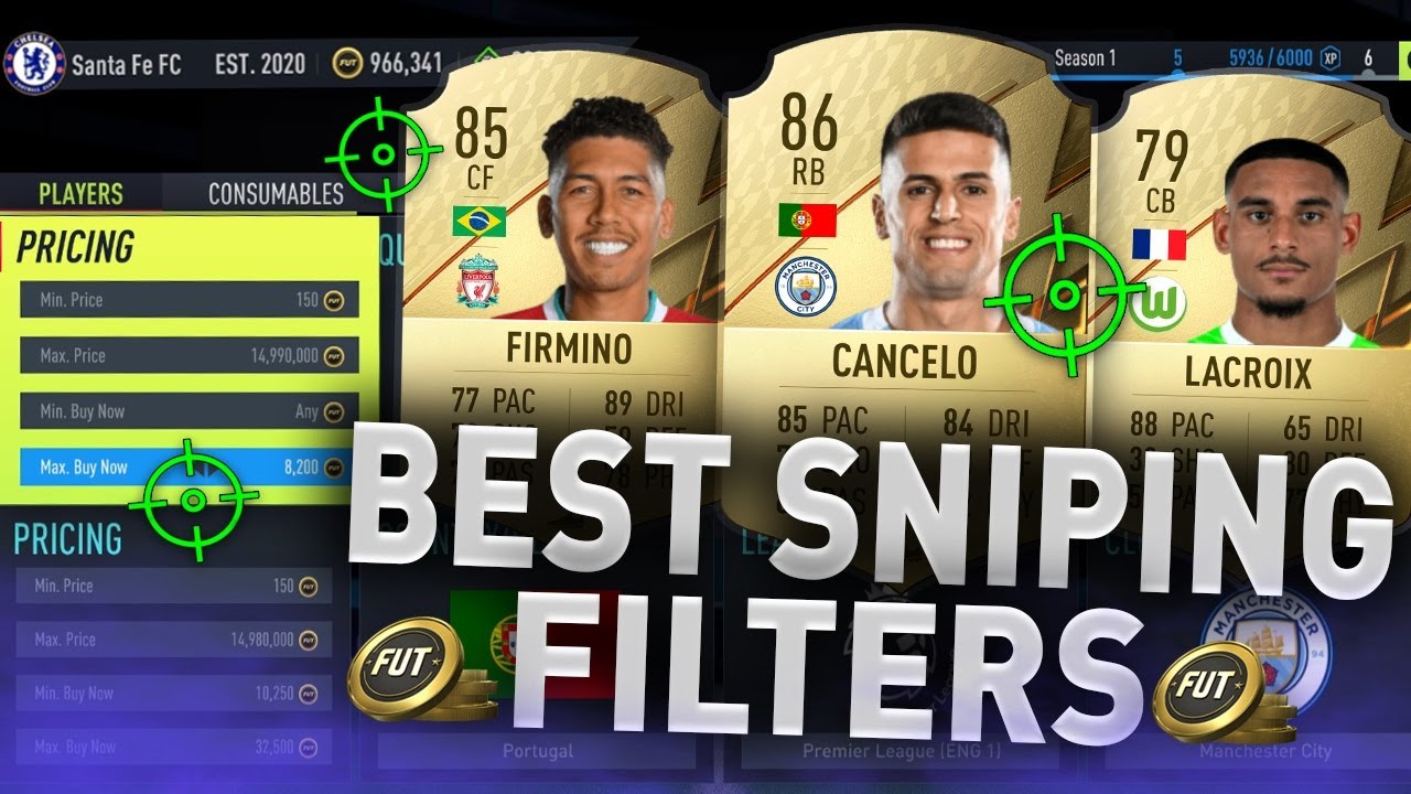 BEST SNIPING FILTERS #4 ⚡ *MAKE 200K QUICKLY* (FIFA 22 BEST SNIPING FILTERS TO MAKE COINS) #FIFA22
