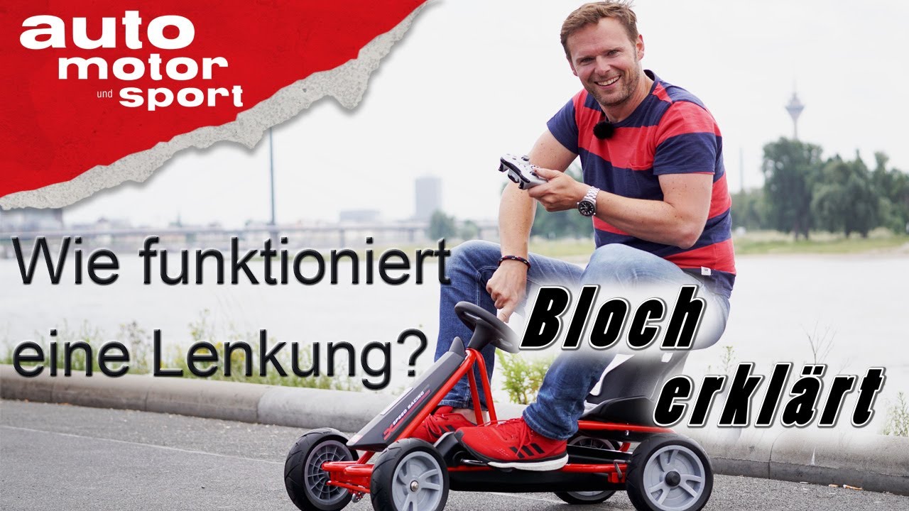 Wie funktioniert eine Lenkung? - Bloch erkl&auml;rt #13 | auto motor und sport