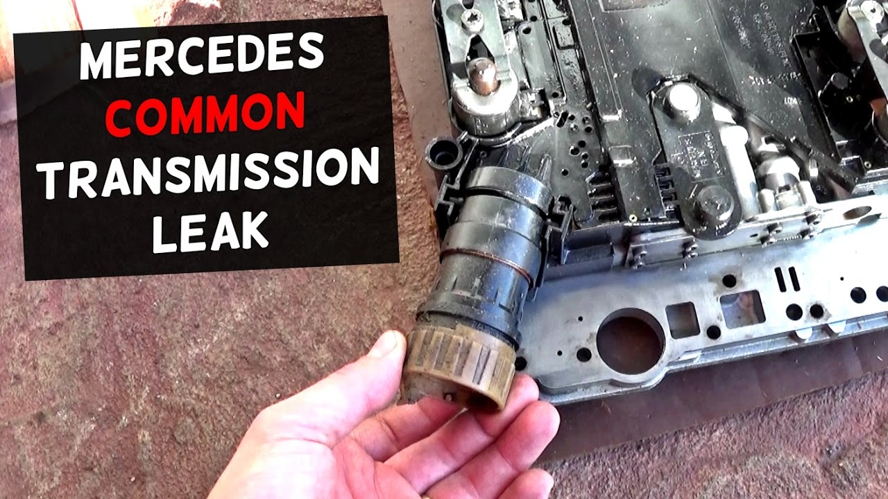 HOW TO FIX MERCEDES TRANSMISSION LEAK  Common Leak FIX