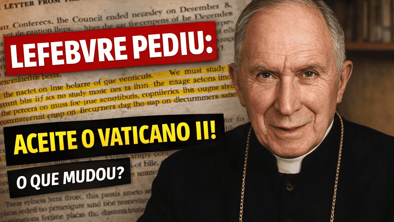 Dom Lefebvre aceitou o Concílio Vaticano II?! (INÉDITO)