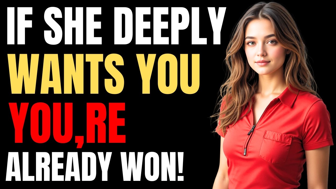 If She Deeply Wants You, You Already Won!(Watch Before Its Too Late) Female Psychology